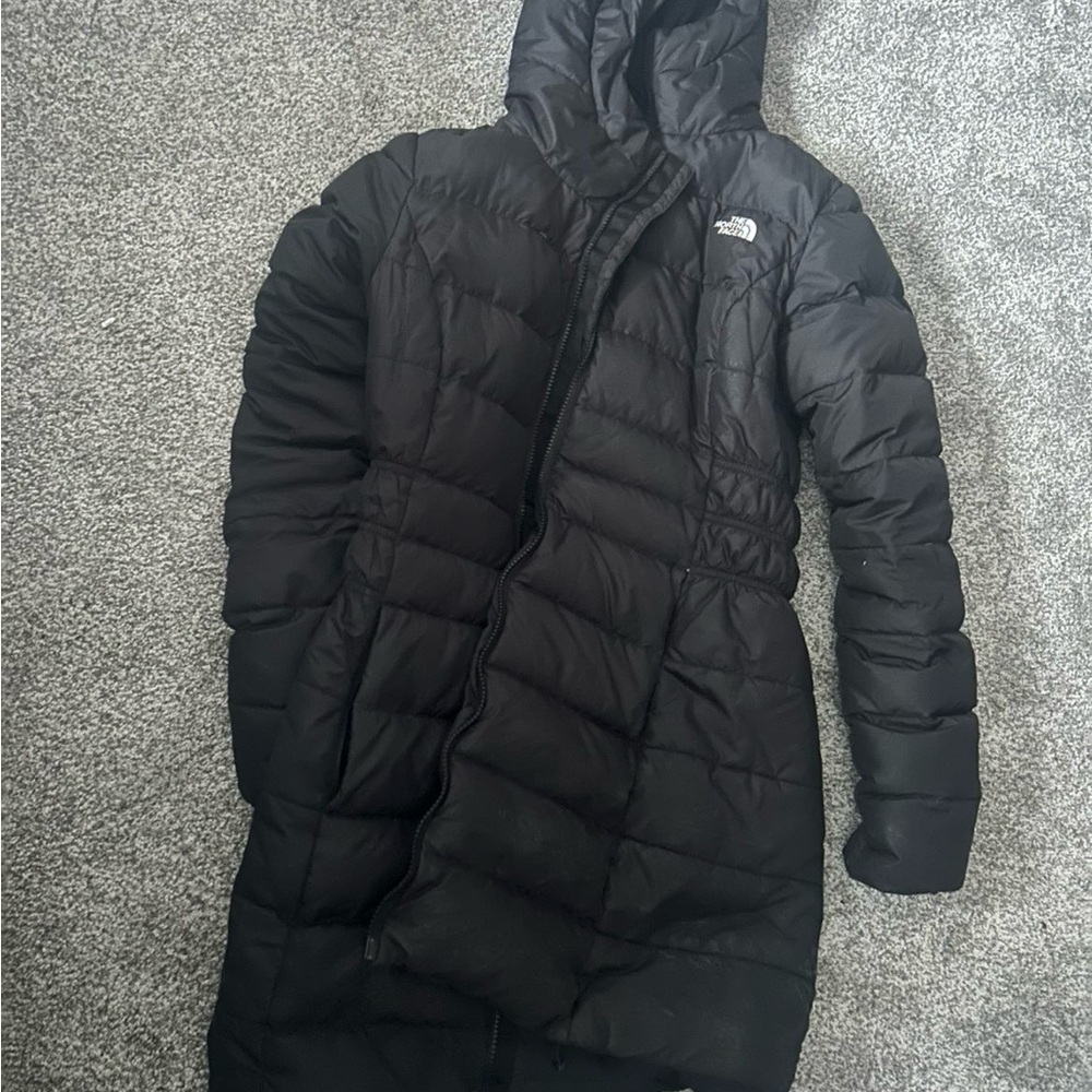 The North Face Women's Long Black Puffer Jacket